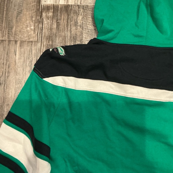 47 Brand Green and Black Hooded Sweatshirt Size Medium - Picture 14 of 16